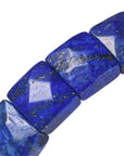 Faceted bracelet in lapislazzuli stone - mental lucidity and intuition