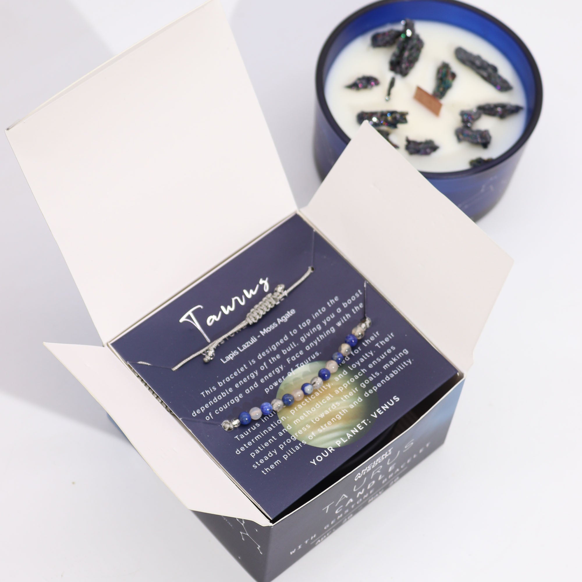CANDELA ZODIACO CON BRACCIALE - Toro