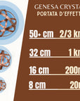 Genesa Crystal in Rame crudo 99% | artigianale, incluso kit intenzione e purificazione