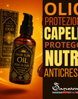 SAMSARA Sole di Oud - olio Capelli solare, protegge e nutre | Anticrespo - 100ml