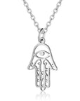 Collana Mano di Fatima in acciaio inossidabile 201 - Hamsa hand