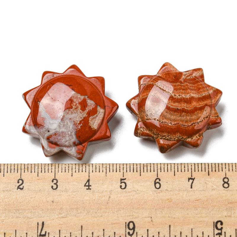 Figura decorativa Sole in pietra vera