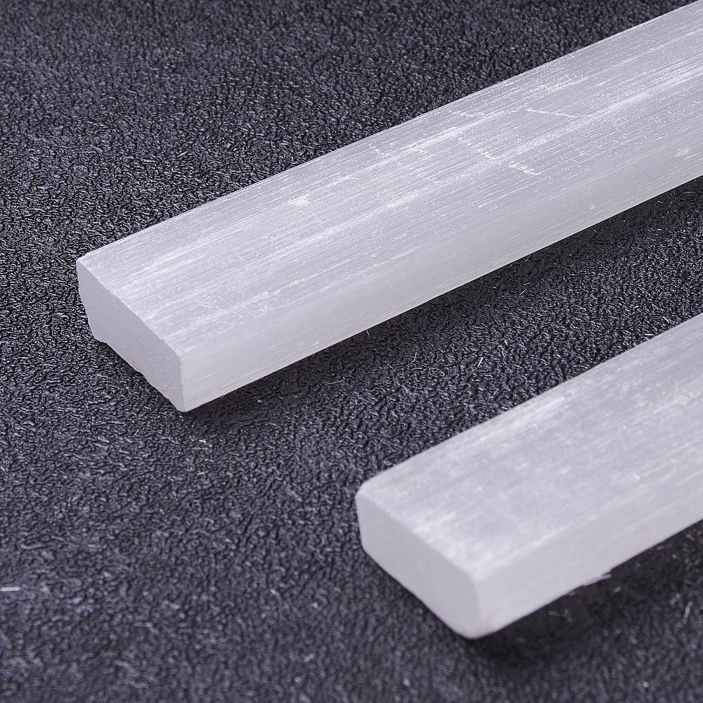 Selenite sticks origin Morocco
