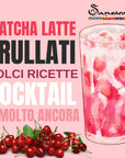 SAMSARA Tè Matcha ROSA - SAPORE NATURALE| Cherry powder 100% Bio | Migliora la pelle e l'Umore - MADE IN JAPAN 30g
