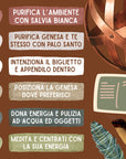 Genesa Crystal in Rame crudo 99% | artigianale, incluso kit intenzione e purificazione