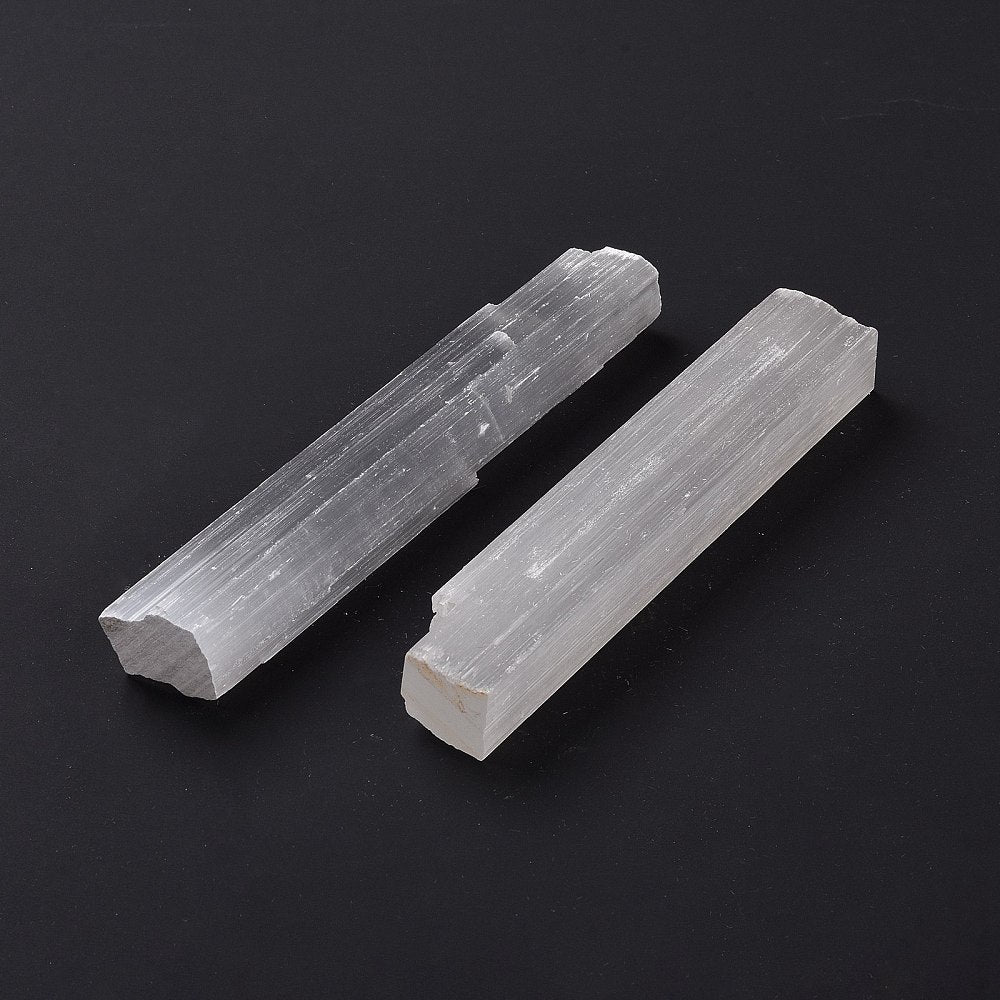 Selenite sticks origin Morocco