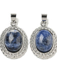 CIONDOLO IN SODALITE - Intuizione, equilibrio interiore e armonia mentale
