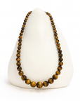 Collana a goccia in pietra naturale - Occhio di tigre