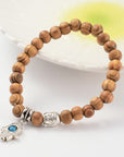 Bracciale portafortuna amuleto mano di Fatima