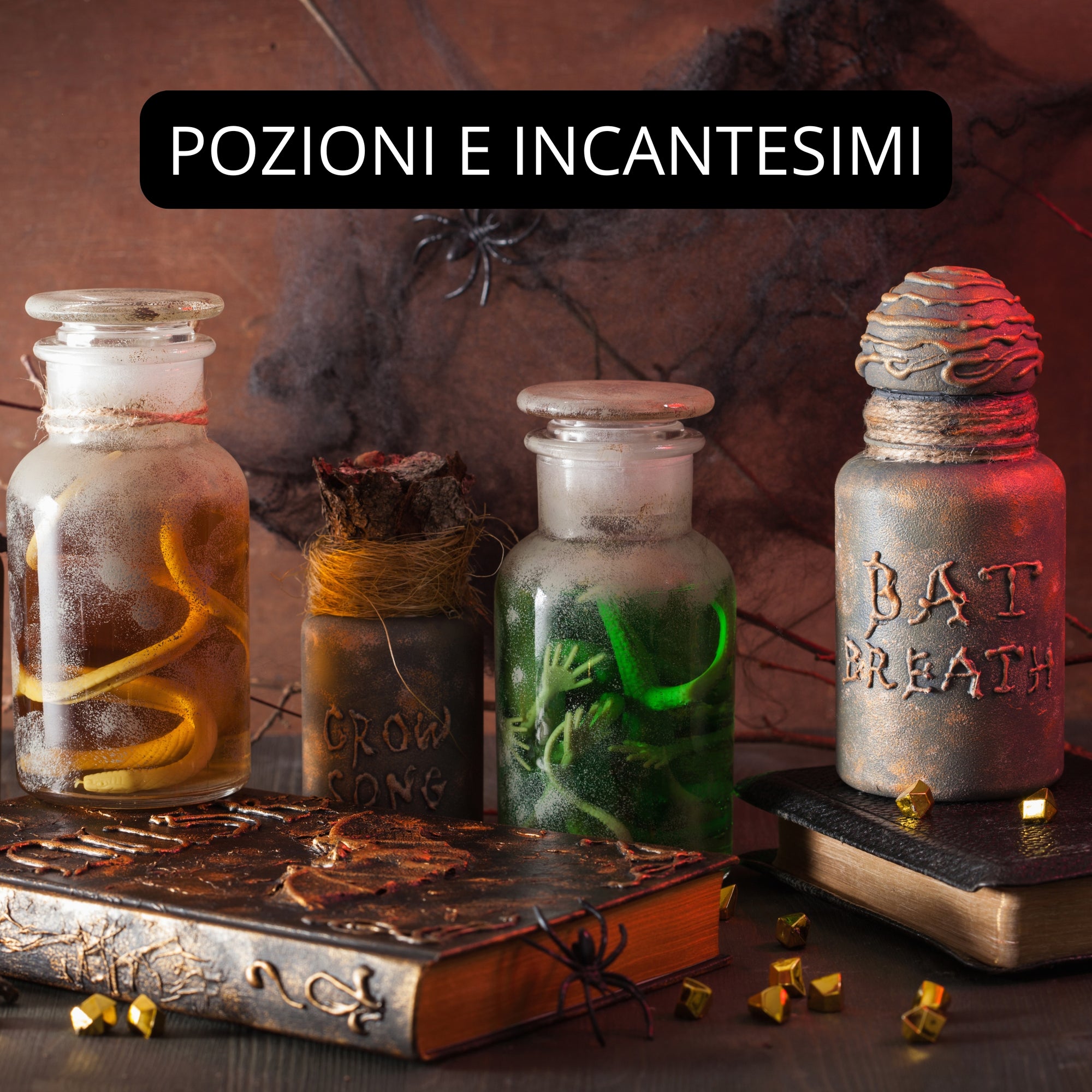 The potions of the witch - liquid spells intentioned