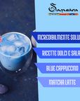 Samsara Matcha blue tea - natural flavor | 100% BIO BLUE PARTH FLOWERS | Against anxiety and stress, natural antioxidant, made in Thailand