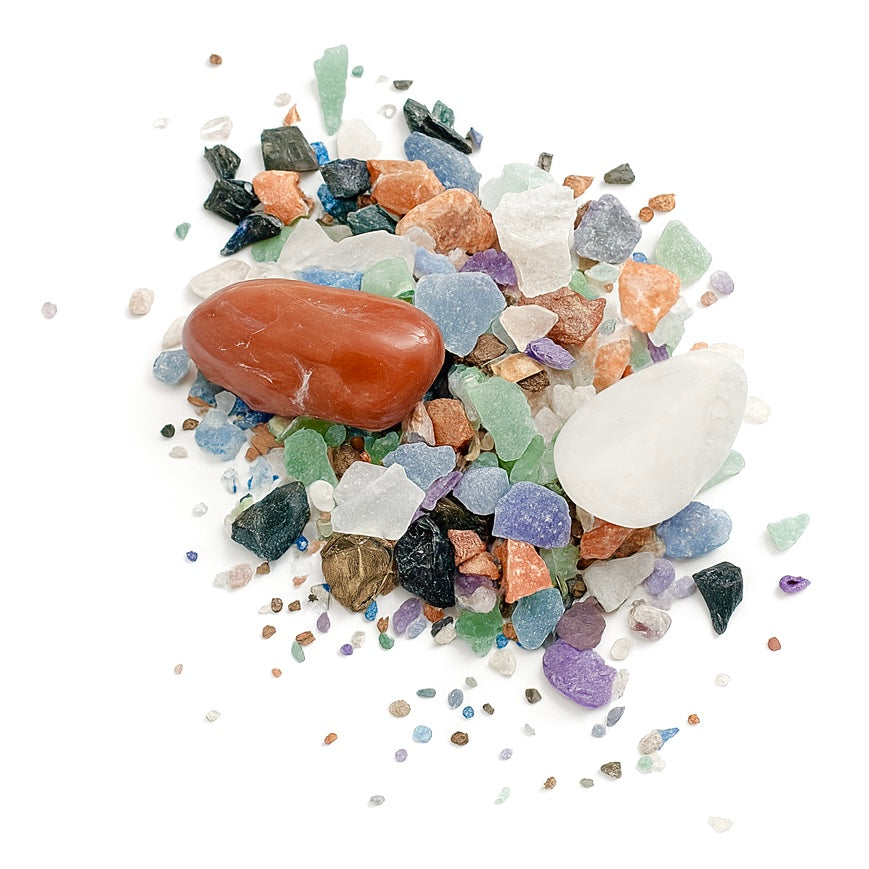 MIX CRISTALLI - set di cristalli e pietre assortite per arredo, gioielli e cristalloterapia