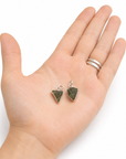 Ciondolo in Moldavite naturale in Argento 925 - Cambiamento e trasformazione