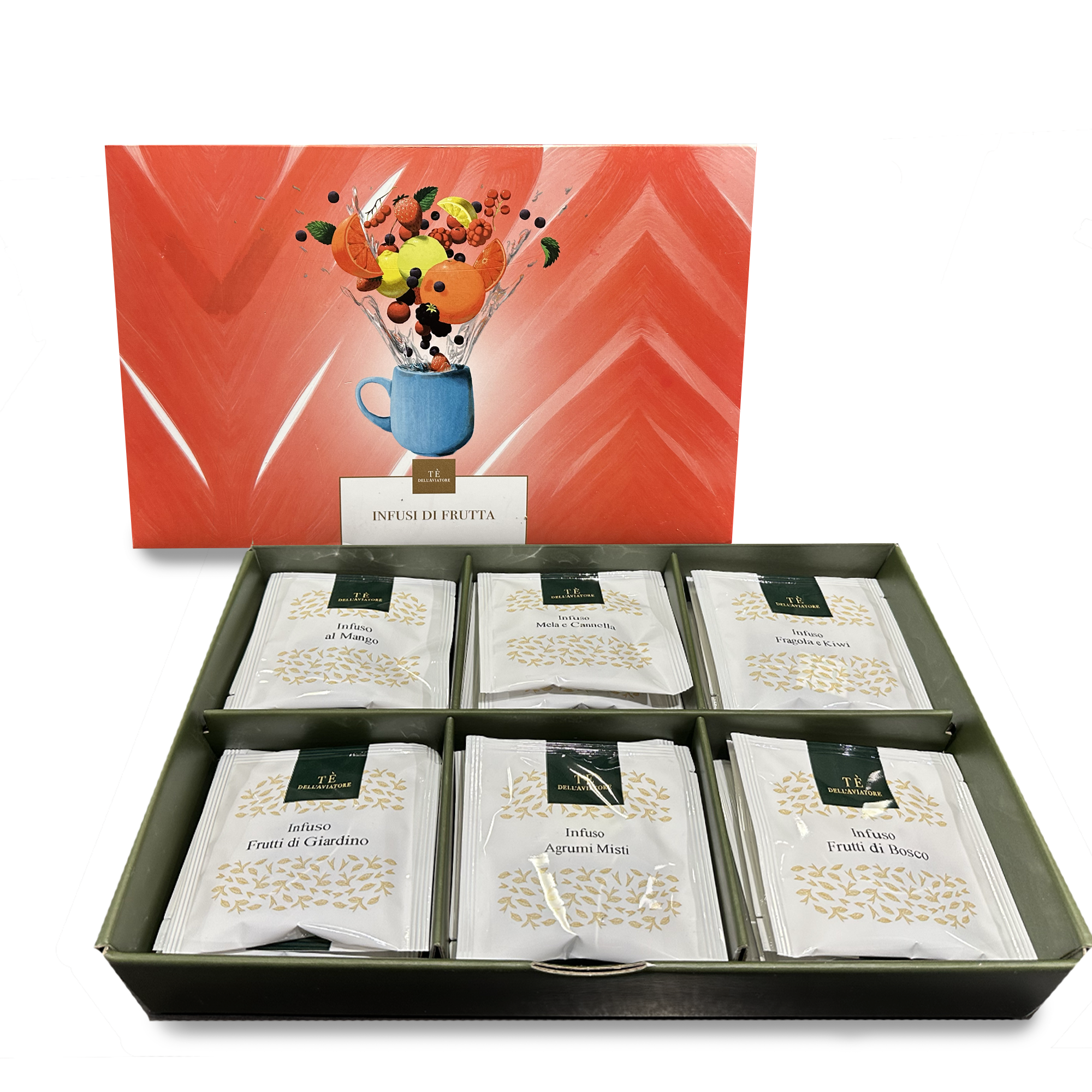 Fruit infusions box 30 assorted filters - gift box