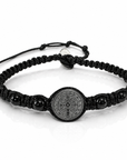 Bracciale San Benedetto con Tormalina Nera Regolabile – Protezione e Difesa Energetica
