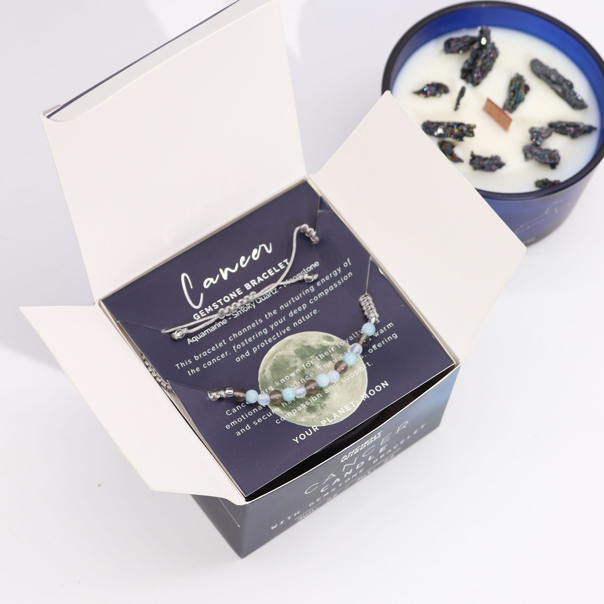 CANDELA ZODIACO CON BRACCIALE - Cancro