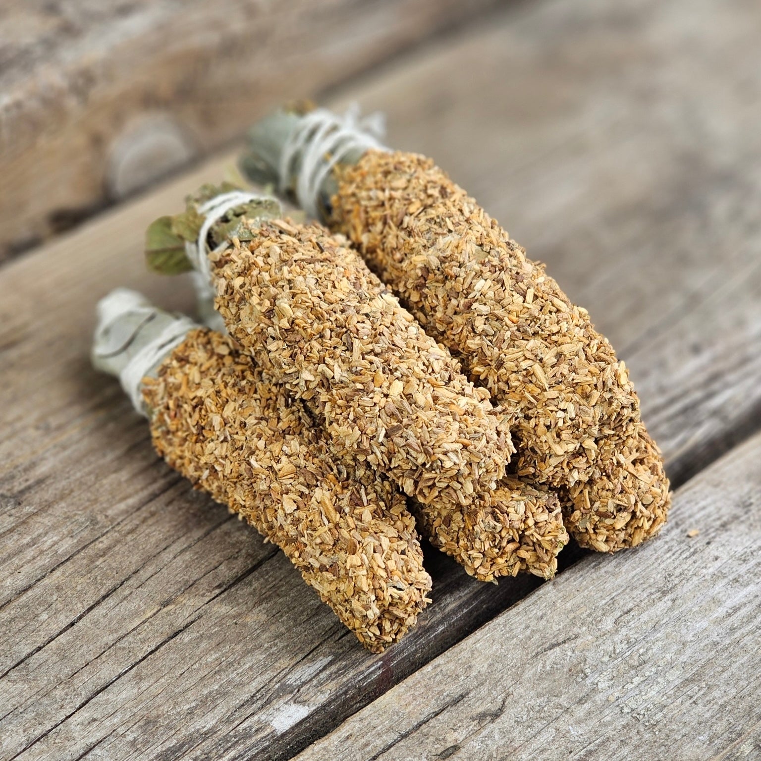 Sagrada Madre Smudge of craft herbs - Sage and Santo Palo