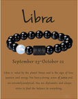 Bracciale astrologico perle naturali con segno zodiacale oroscopo - 12 costellazioni