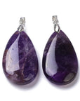 Drop pendant in Amethyst - Mental calm