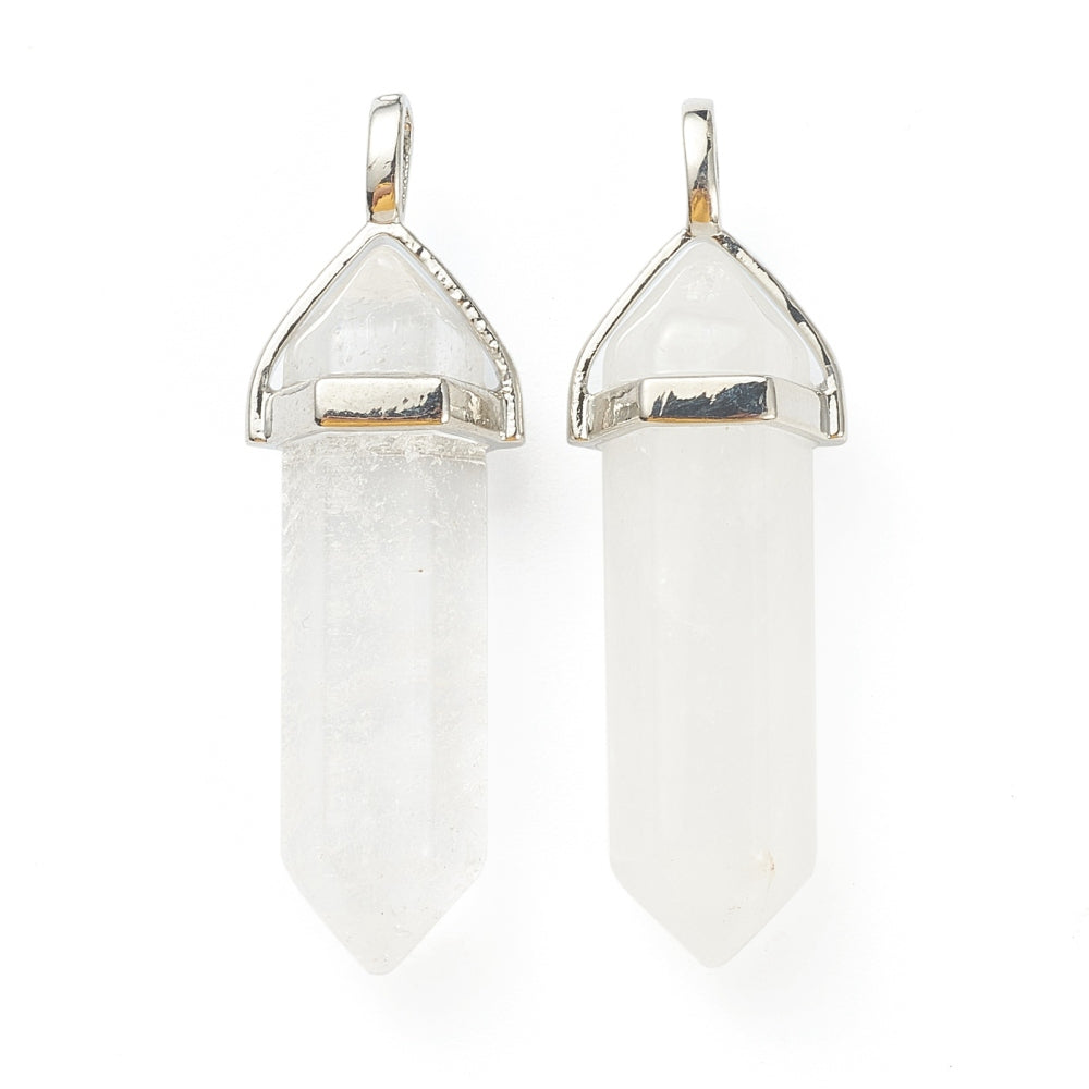 Ciondolo Prisma Cristallo Di Rocca - Potente Amplificatore Energetico – Clorophilla-shop - Foto 6