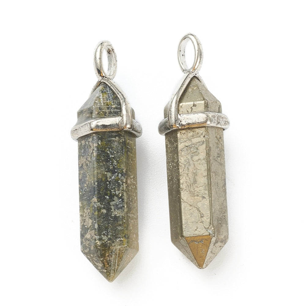Pirite Prisma pendant - prosperity, abundance and success