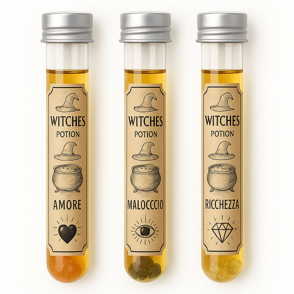 The potions of the witch - liquid spells intentioned