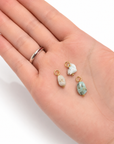 Ciondolo Mini in Pepita di Larimar Naturale - Serenità ed equilibrio