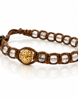 SAMSARA BRACCIALE TIBETANO IN DIAMANTE HERKIMER