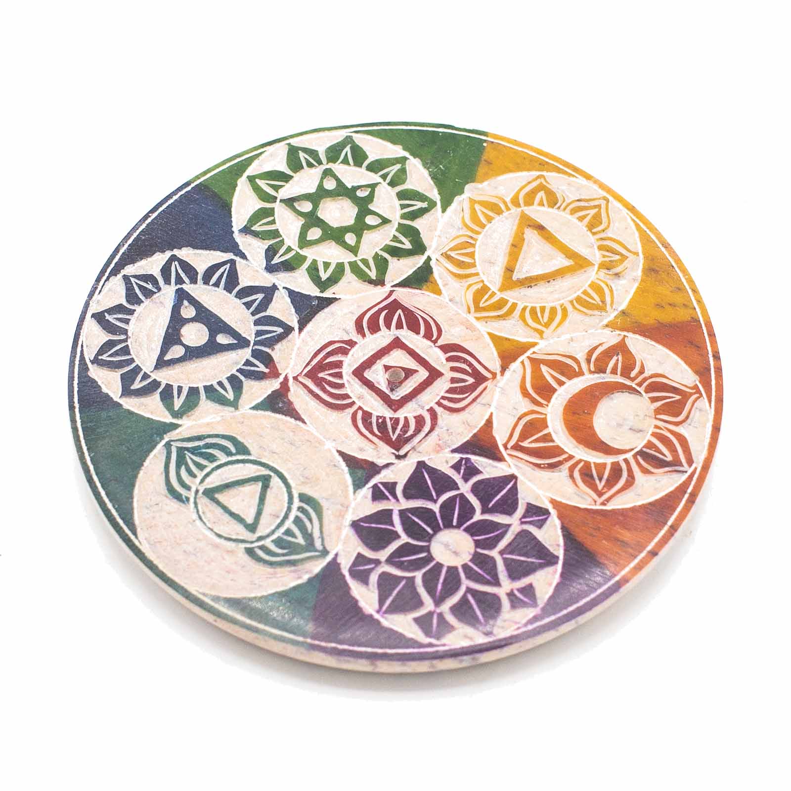 BRUCIAINCENSO 7 CHAKRA IN STEATITE