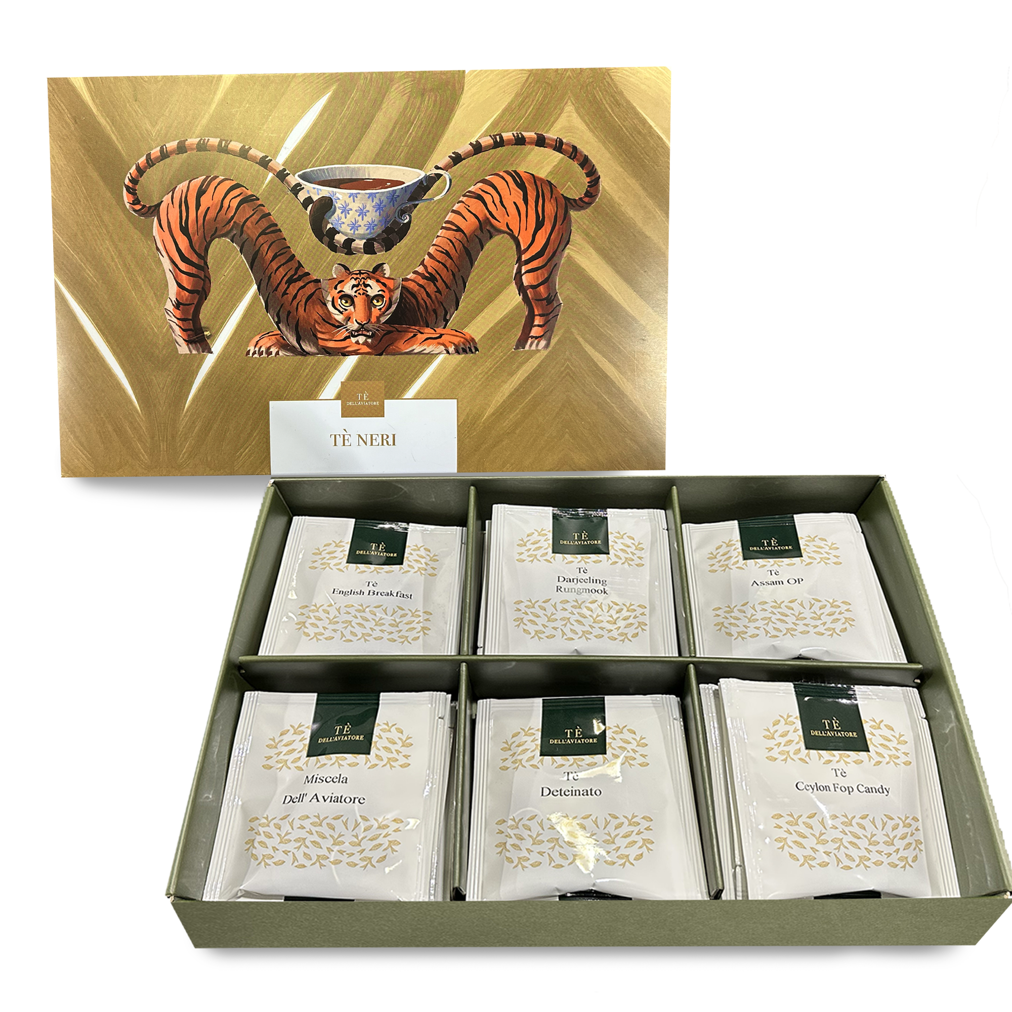 Tea of the aviator tea black box 30 sachets - gift box