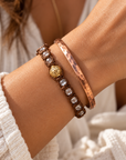 SAMSARA BRACCIALE TIBETANO IN DIAMANTE HERKIMER