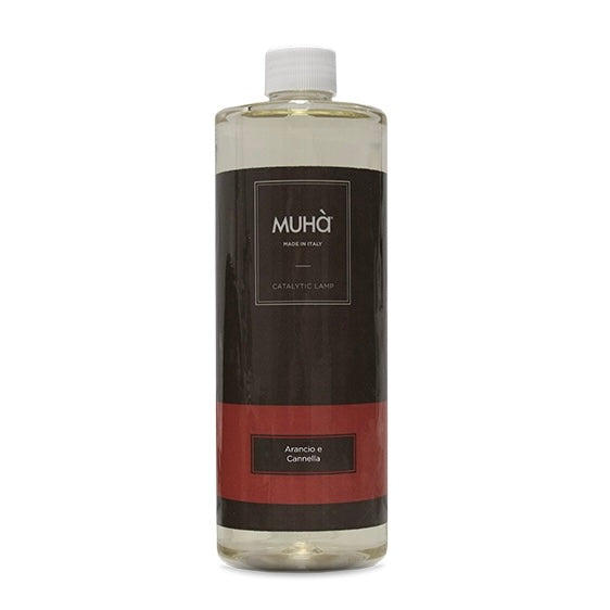 Muhà Reload catalytic lamp 500ml - orange and cinnamon