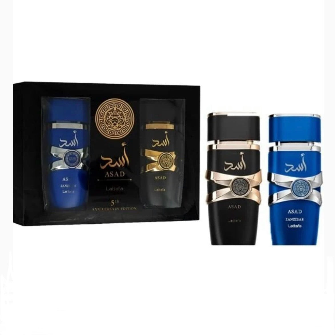 Lattafa Gift set ASAD + ASAD ZANZIBAR - Confezione regalo
