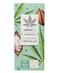 Cannaline Cioccolato al Latte alla Cannabis con semi di canapa senza THC - Tavoletta da 80g - clorophilla-shop