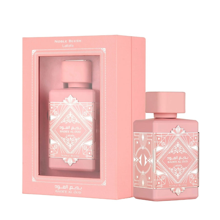 Lattafa BADE'E AL OUD NOBLE BLUSH Profumo arabo - EDP spray 100ml