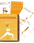 The Scarabeo "Justasana" - 110 Yoga practical cards