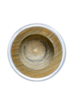 Cebador Mate Calabaza Palo Santo Salvador - Coppa in Palo Santo e cuoio per Yerba Mate con piedistallo in alluminio 150ml
