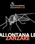 Samsara coni di incenso anti zanzare alla Citronella 100% naturali - NO carbone, NO additivi chimici, NO volatili - NO MOSQUITOS (12 coni)