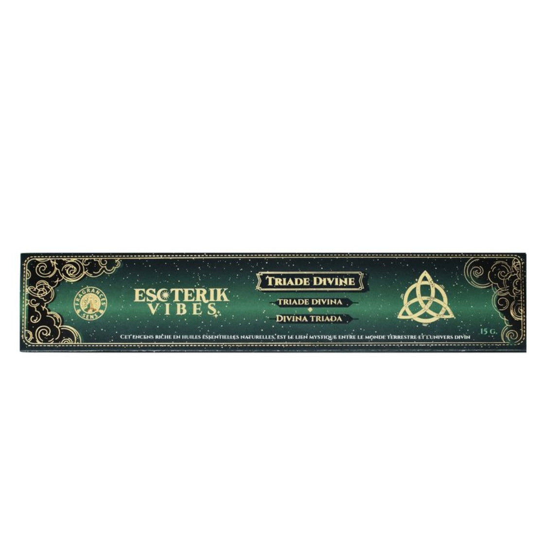 Esoterik vibes triad divine incense in sticks triad divine - harmonization of mind, body and spirit