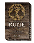 Lo Scarabeo KIT RUNE "I segreti della Magia Runica" - Elegante cofanetto con 25 Rune in Legno e libro di 176 pagine