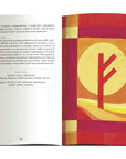 The Scarabeo Kit Rune "The secrets of runic magic" - elegant box with 25 wooden runes and 176 pages book