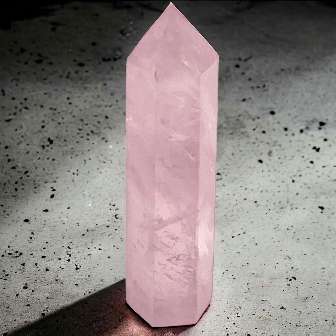 Prisma Quarzo Rosa Origine Brasile