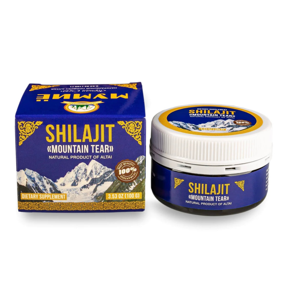 Mountain Tear Shilajit Resina Premium origin Monti Altaj - 100g