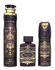 Lattafa Gift set BADE'E AL OUD AMETHYST Profumo, deodorante e deodorante ambiente - Confezione regalo