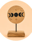 TOTEM FASI LUNARI - Tormalina nera e pirite