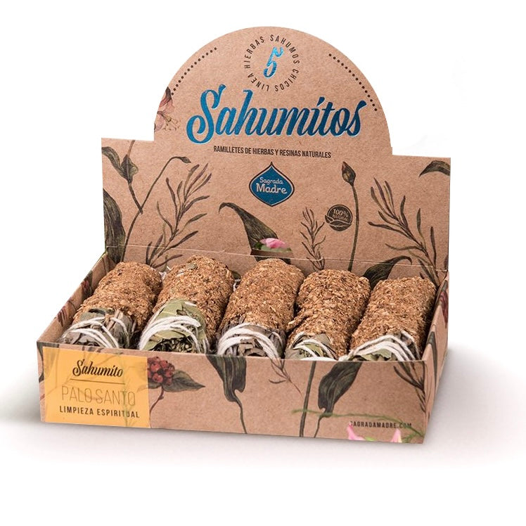 Sagrada Madre Smudge of craft herbs - Sage and Santo Palo