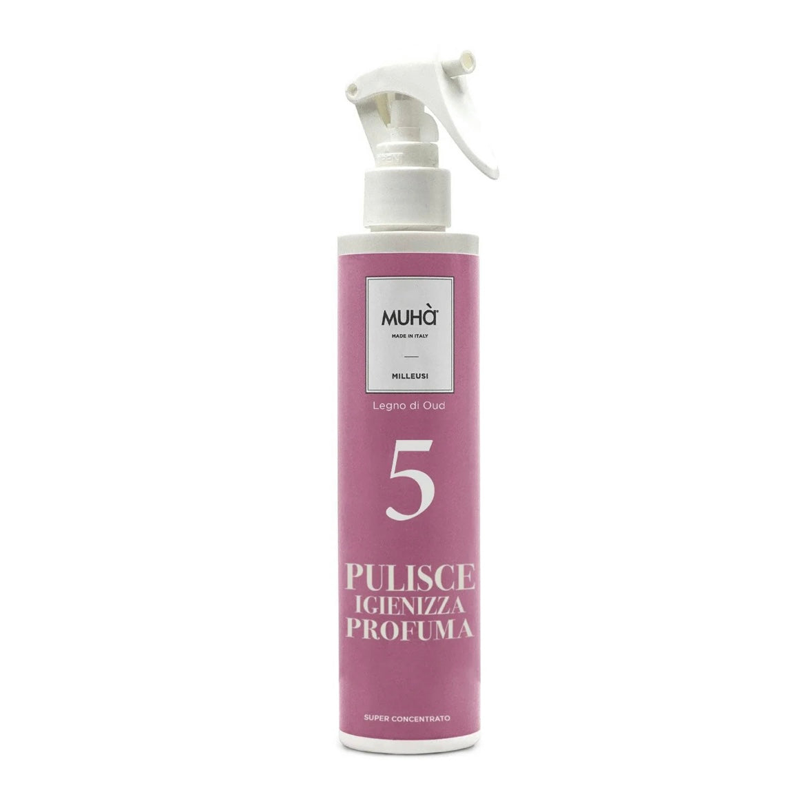 Muhà Spray Multiuse wood of OUD - cleaning and smells 200ml