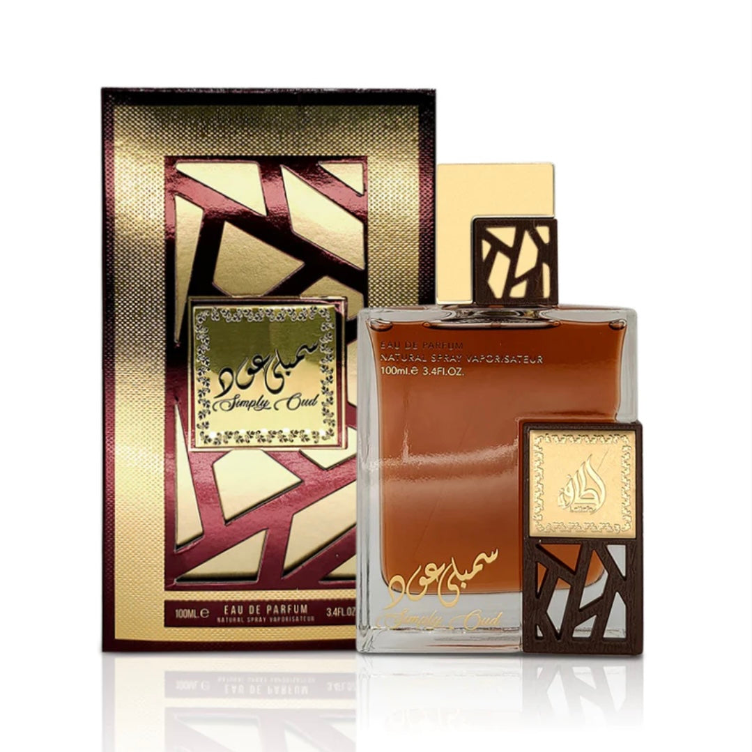 Lattafa Simply Oud Arabic perfume - EDP Spray 100ml