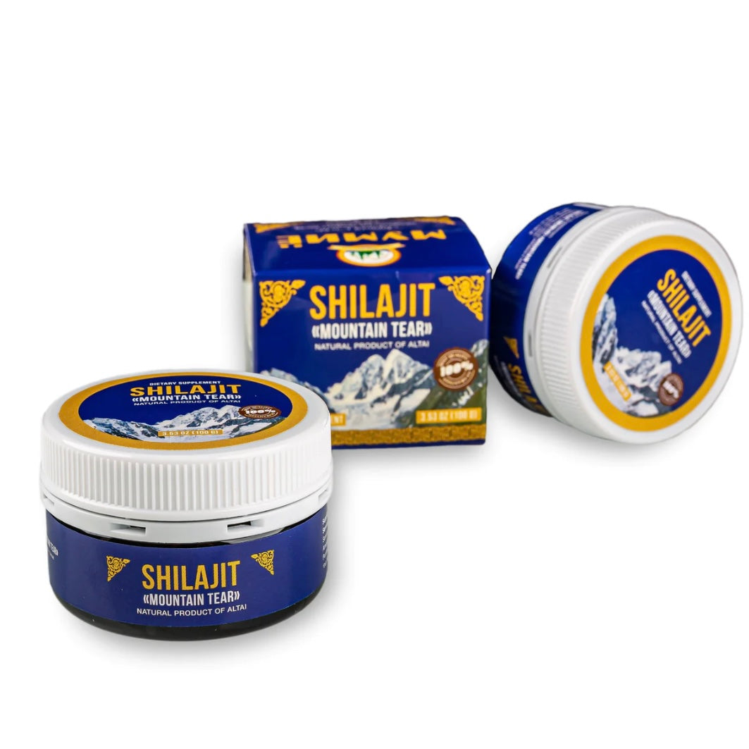 Mountain Tear Shilajit Resina Premium origin Monti Altaj - 100g