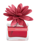 MUHÀ Flower Diffuser Profumatore d'ambiente con fiore - Arancio e Cannella